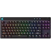 Amazon | OUSEITECH F98pro ゲーミングキーボード 透明キーボード